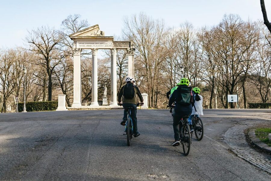 Rome: Villa Borghese, Villa Ada, and Coppedè E-Bike Tour - The Temple of Aesculapius and the Pincio Promenade