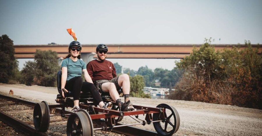 Sacramento: Yolo Countryside Guided Rail Bike Tour - Starting at Old Town Square and the Sacramento River station