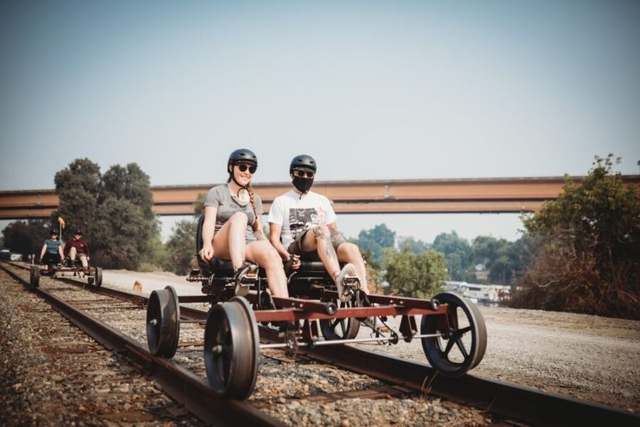Sacramento: Yolo Countryside Guided Rail Bike Tour - What the $149 price means for two people