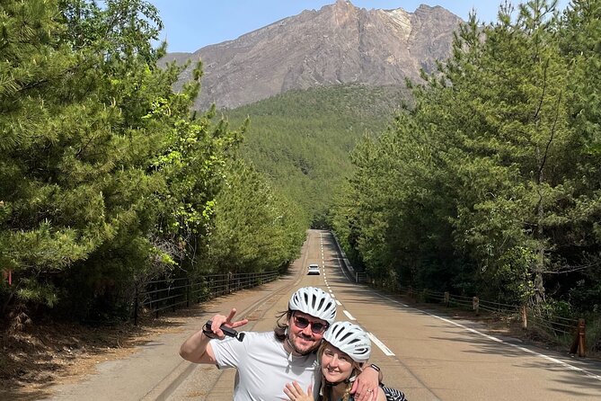 Sakurajima Century Lava Climb Journey with E-bike - The main safety concern: loose black sand