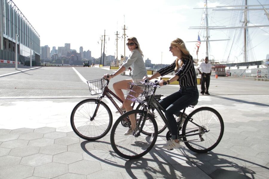 San Diego: Bike or eBike Rental with map - Balboa Park and the Bea Evenson Fountain