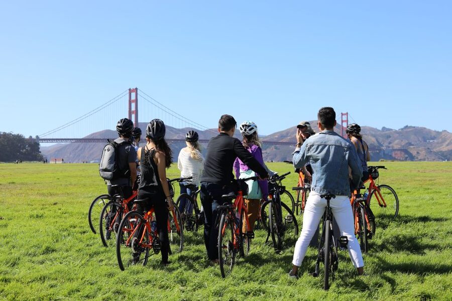 San Francisco: Bike Rental from Golden Gate Bridge with Map - A sensible route to the Golden Gate Bridge