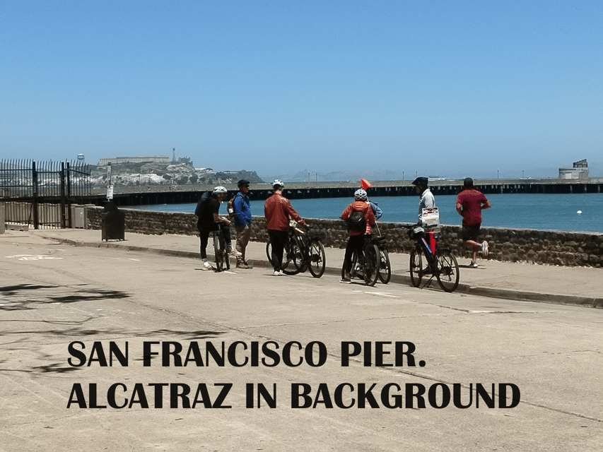 San Francisco: Bike the Bridge & Back with Ferry - Riding the Marina toward the bridge
