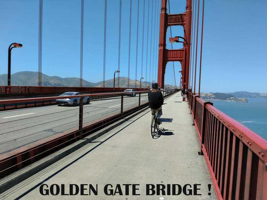 San Francisco: Bike the Bridge & Back with Ferry - Crossing the Golden Gate Bridge by bike