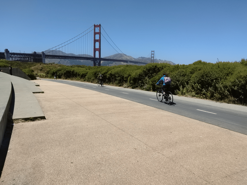 San Francisco: Bike the Bridge & Back with Ferry - Sausalito: your reward after the crossing