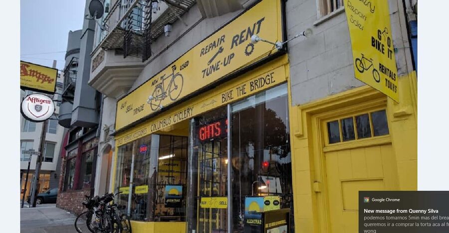 San Francisco: Bike the Bridge & Back with Ferry - Picking up your bike on Mason Street