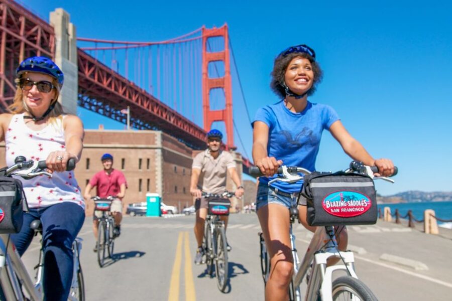 San Francisco: Exclusive Bike, Beer, and Boat Tour - Sausalito brings the reward