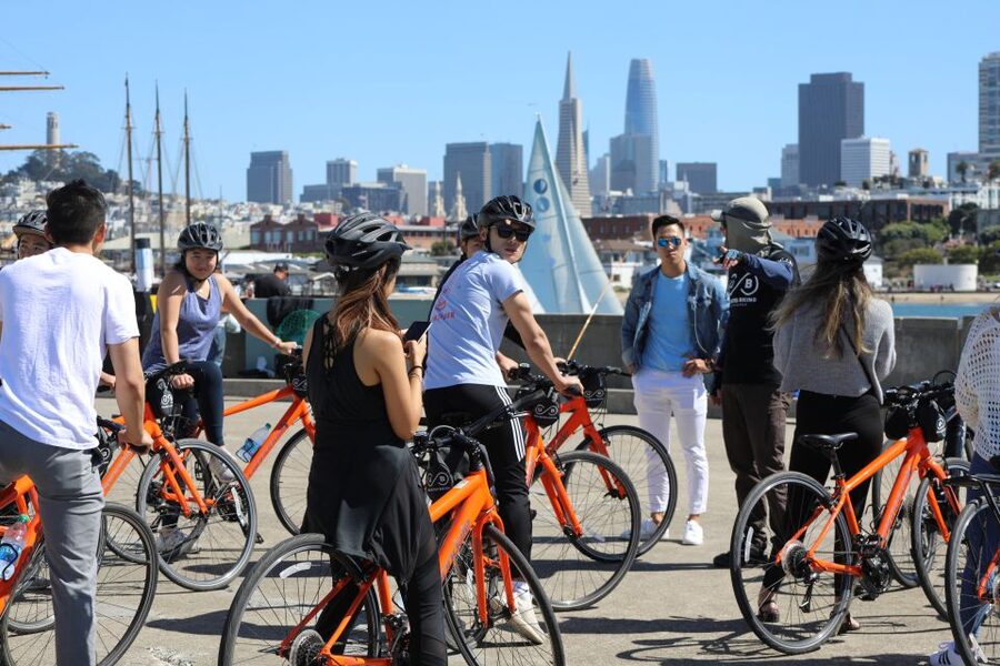 San Francisco: Golden Gate Bridge Guided Bike or eBike Tour - From Fishermans Wharf to Ghirardelli Square