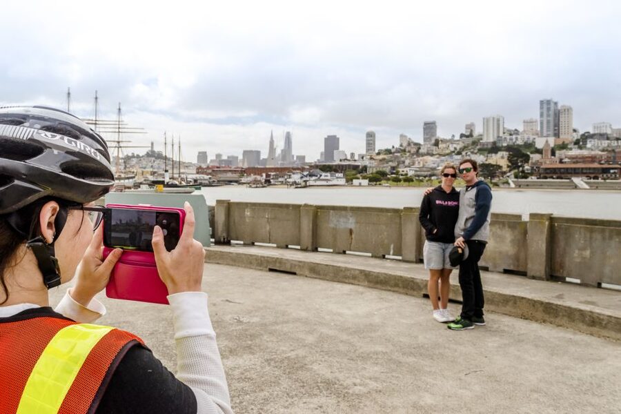 San Francisco: Golden Gate Bridge to Sausalito Cycling Tour - The Palace of Fine Arts and Crissy Field