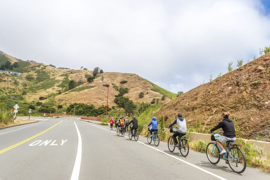 San Francisco: Golden Gate Bridge to Sausalito Cycling Tour - Fort Point gives you the best low-angle bridge view