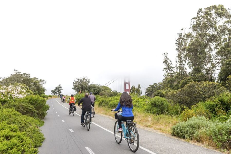 San Francisco: Golden Gate Bridge to Sausalito Cycling Tour - Vista Point and the final ride into Sausalito