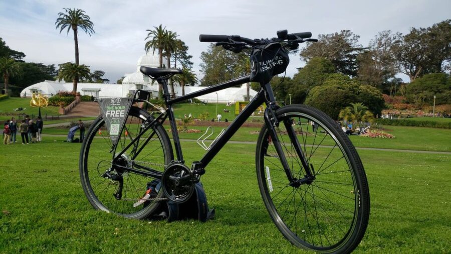 San Francisco: Golden Gate Park Bike or eBike Rental w/ map - A four-mile ride through Golden Gate Park