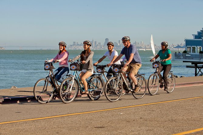 San Francisco Golden Gate To Sausalito Bike Tour - Crossing the Golden Gate Bridge