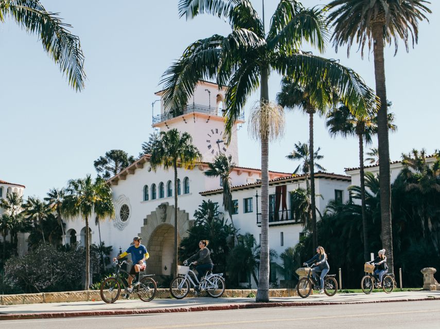 Santa Barbara: Electric Bike City Tour - El Presidio and the Arlington Theater