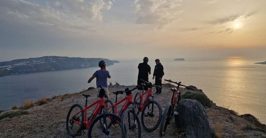 Santorini: E-Bike Sunset Tour Experience - What the $141 price includes