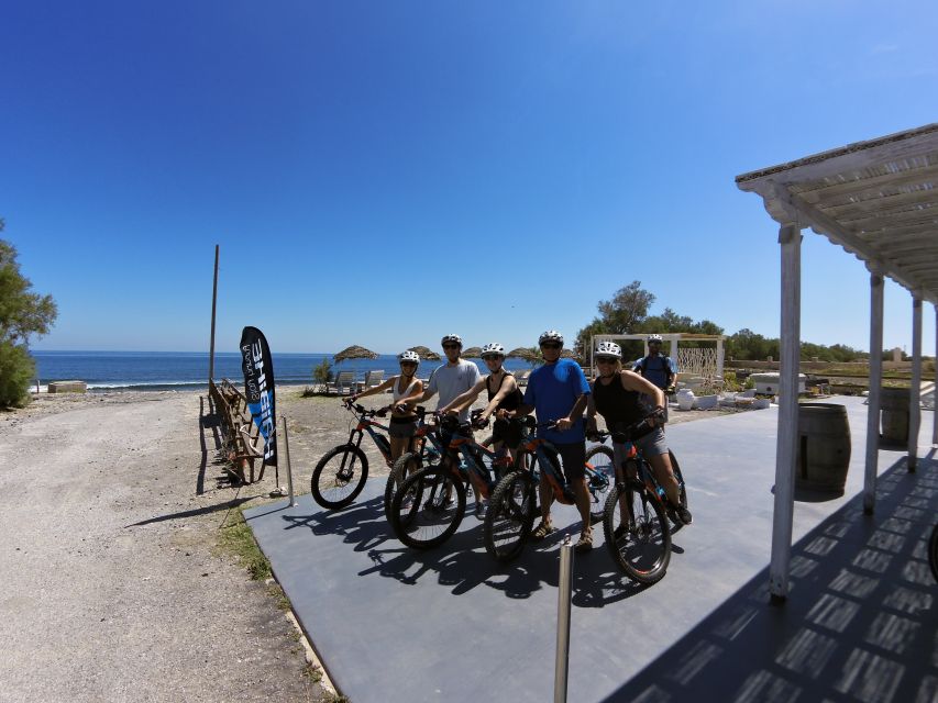 Santorini: Electric Mountain Bike Adventure - What the guides add
