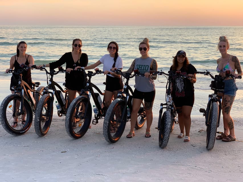 Sarasota: Siesta Key Electric Bike Sunset Tour - A practical note about dependable departures