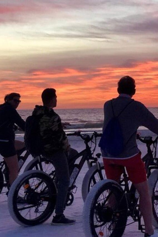 Sarasota: Siesta Key Electric Bike Sunset Tour - Cruising toward Siesta Beach