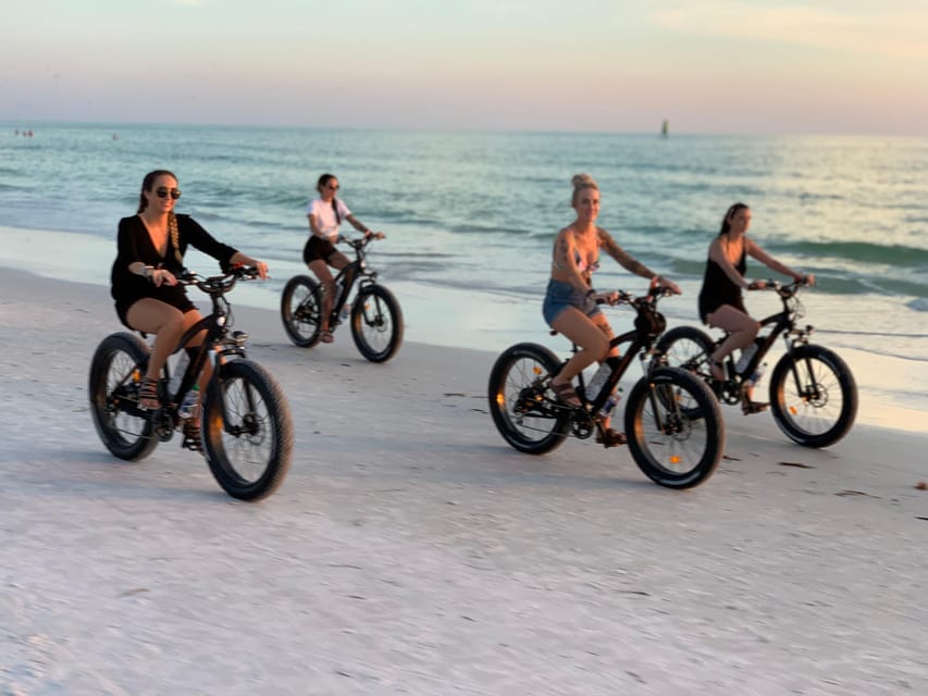 Sarasota: Siesta Key Electric Bike Sunset Tour - Patriot’s Point and the evening ceremony