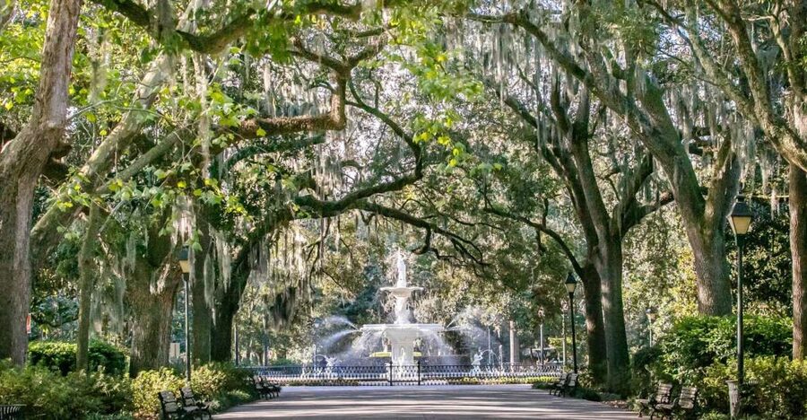 Savannah: History, Culture, & Scenic Views E-Bike Tour - Riding Through the Historic District