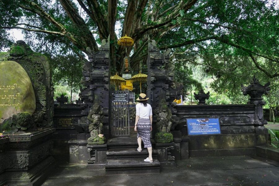 Scenic Cycling Tours Through Bali's Sidemen Countryside - Reaching Gembleng Waterfall