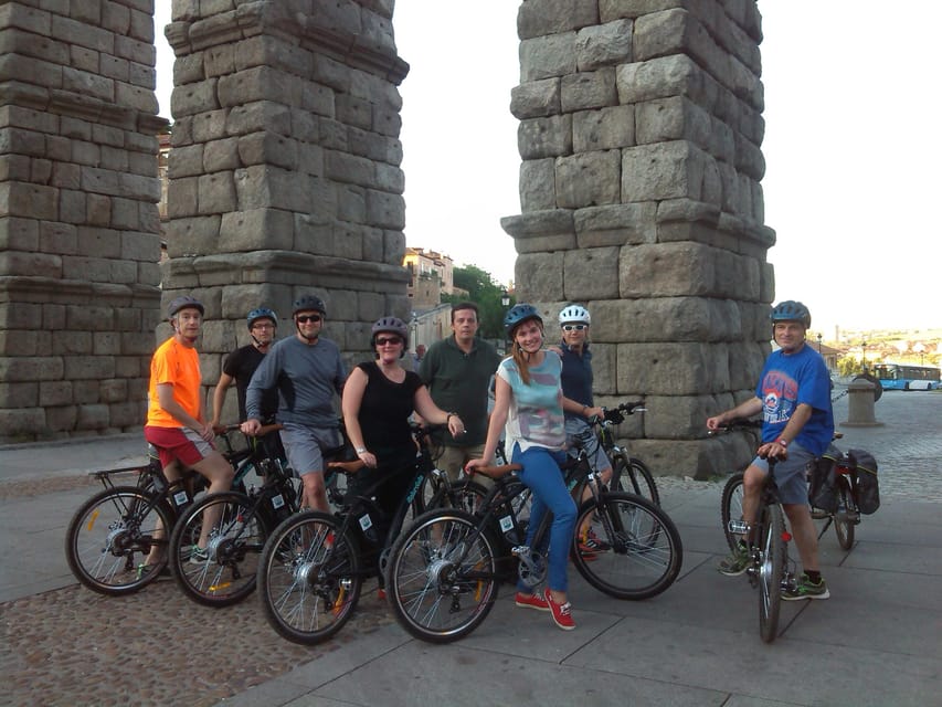 Segovia: guided route on an electric bicycle (ebike) - San Lorenzo and the road toward the river