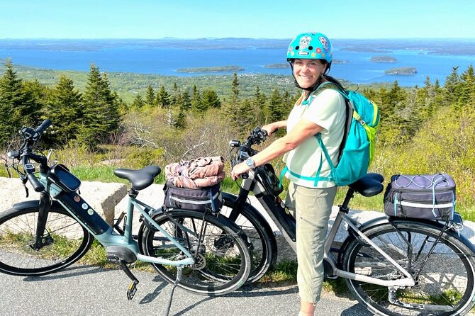 Self-Guided Ebike Tours of Acadia National Park Carriage Roads - Jordan Pond, Park Loop Road, and route choices