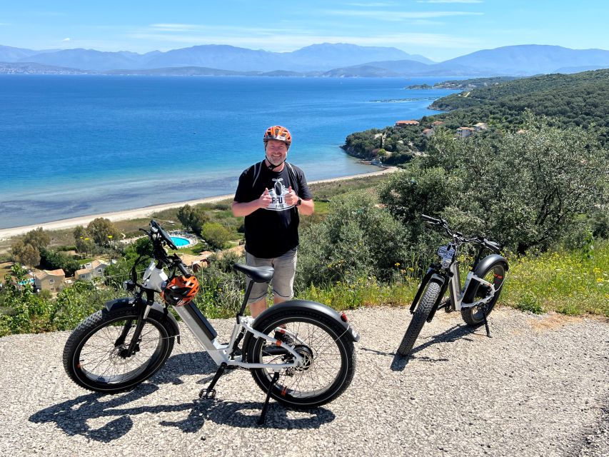 Self-guided Electric Fat Bike Tours and Rentals North Corfu - Choosing between beaches, olive groves, and mountain roads