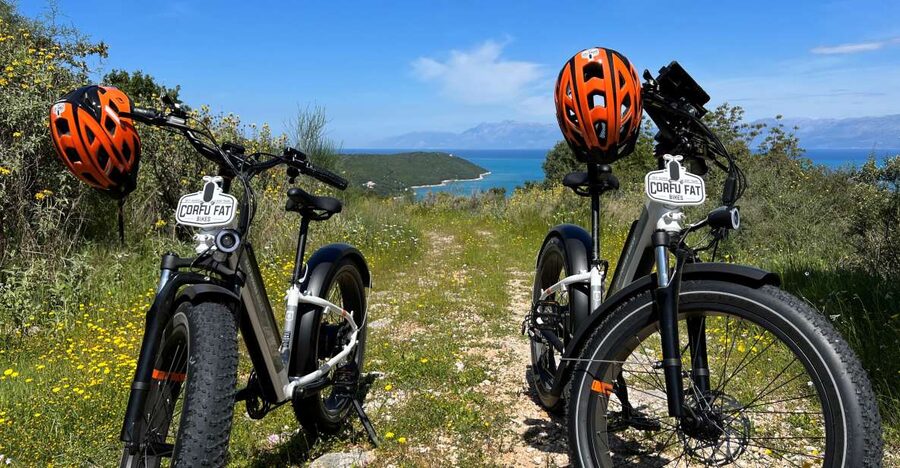 Self-guided Electric Fat Bike Tours and Rentals North Corfu - Small details that make the experience work