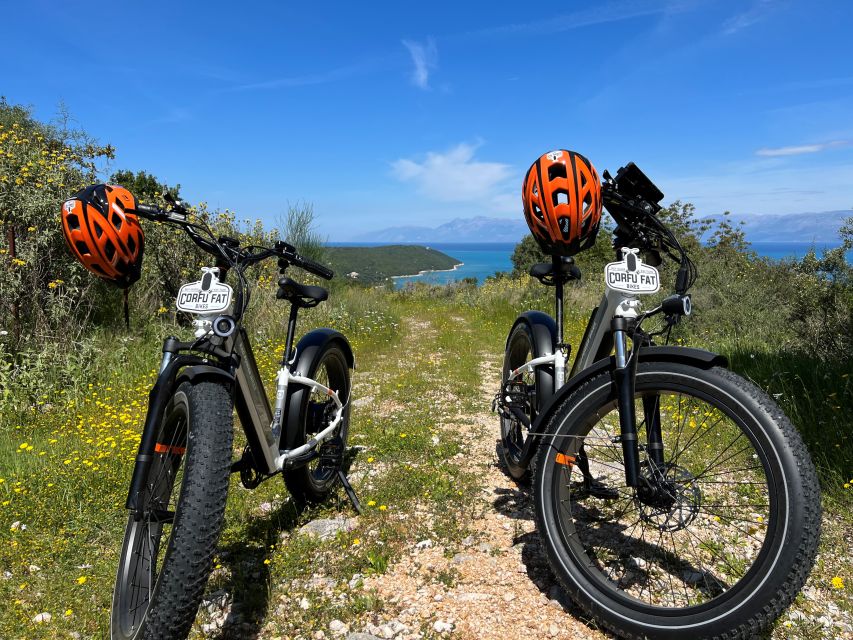 Self-guided Electric Fat Bike Tours and Rentals North Corfu - Starting in Acharavi with a private route