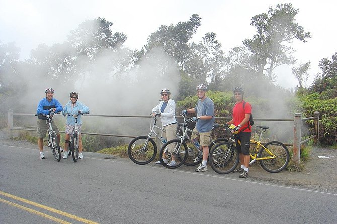 Self-Guided GPS Audio E-Bike Tour Hawaii Volcanoes National Park - Food, rest stops, and the half-day schedule