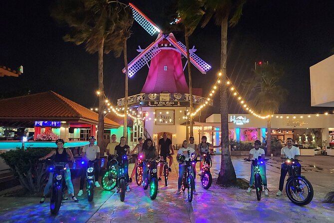 Semi-Private Christmas Edition Twilight Glow E-Bike Oranjestad - Key points to know before you book