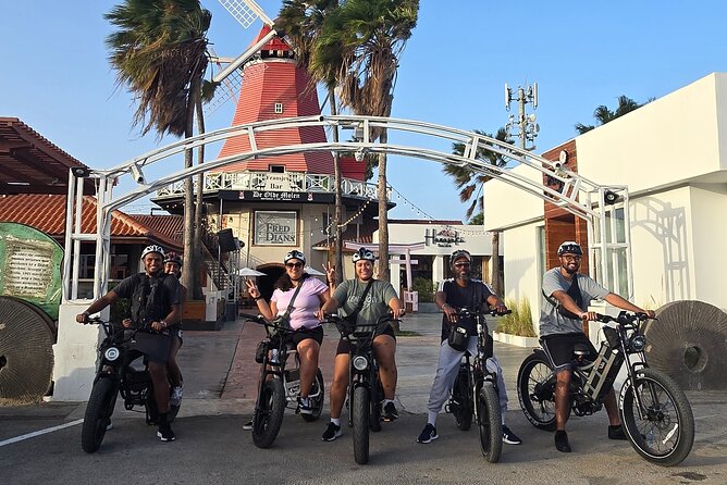 Semi-Private Christmas Edition Twilight Glow E-Bike Oranjestad - What the guides add to the ride