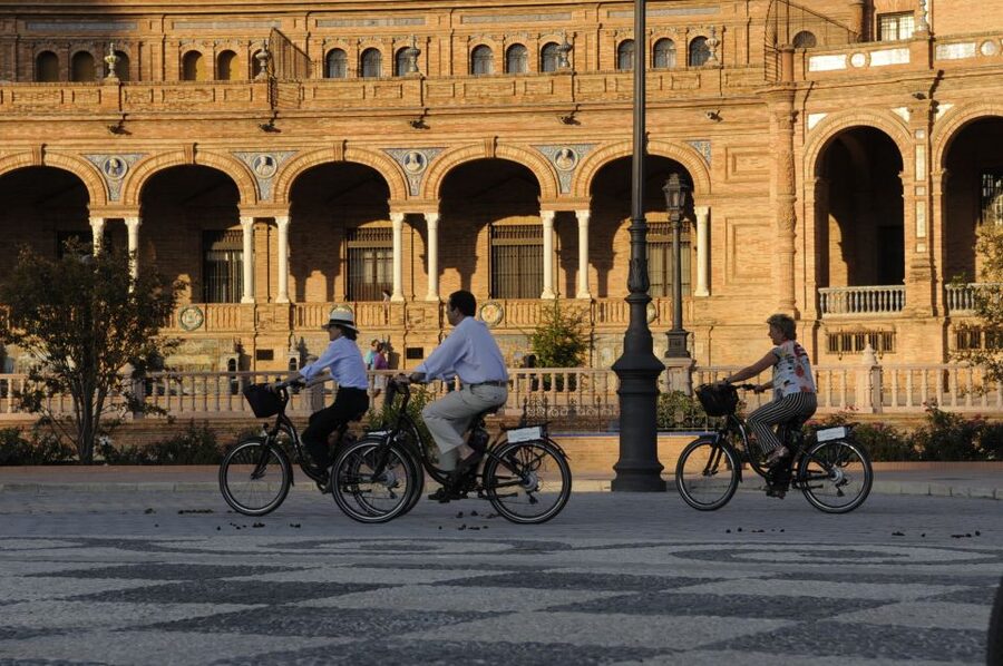 Seville: 2.5-Hour Evening Electric Bike Tour - The value of $74 per person