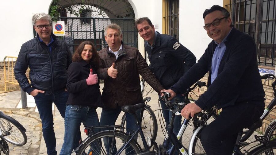 Seville: 2.5-Hour Private City Tour by Bike - Starting behind the Jardines de Murillo