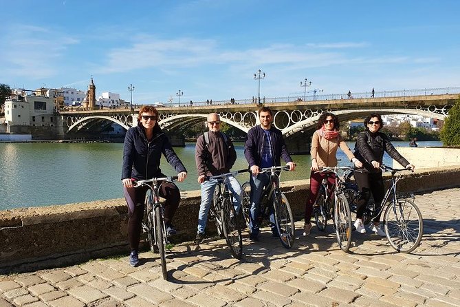 Seville Bike Tour with Full Day Bike Rental - Plaza de España and María Luisa Park