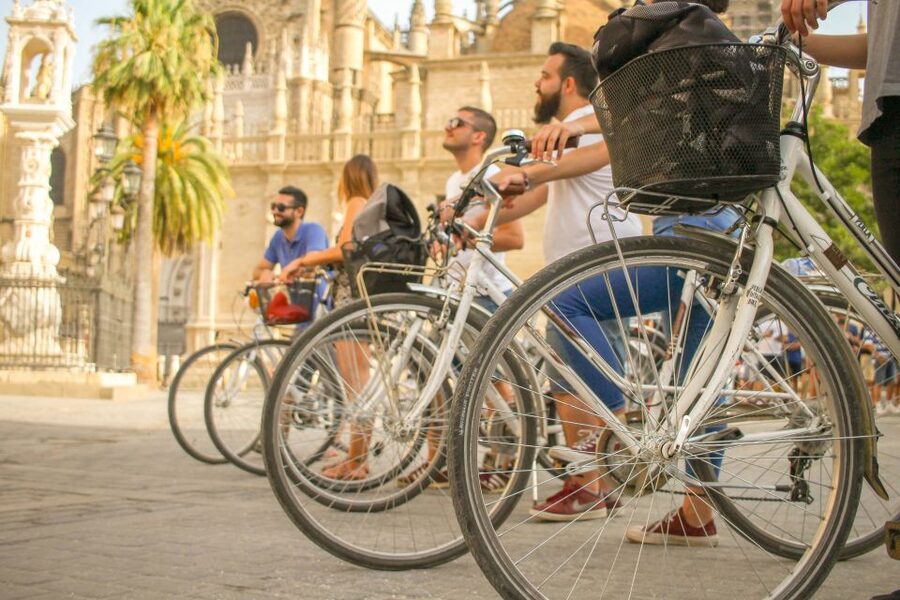Seville: City Sightseeing and Local Culture Bike Tour - Riding conditions, pace, and group comfort