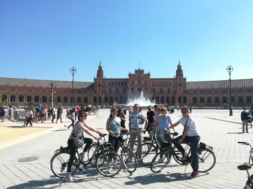 Seville: Highlights Bike Tour with Local Guide - Bullring, Torre del Oro, and San Telmo Palace