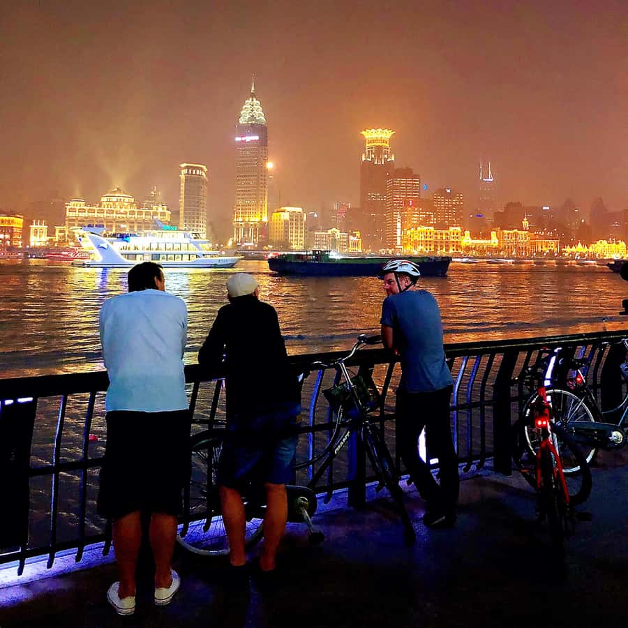 Shanghai Charming Night Small Group Bike Tour - What the $88 price includes