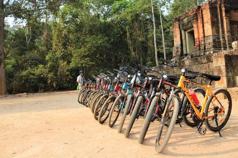 Siem Reap: Bike Rental - Hotel delivery makes the early start easier