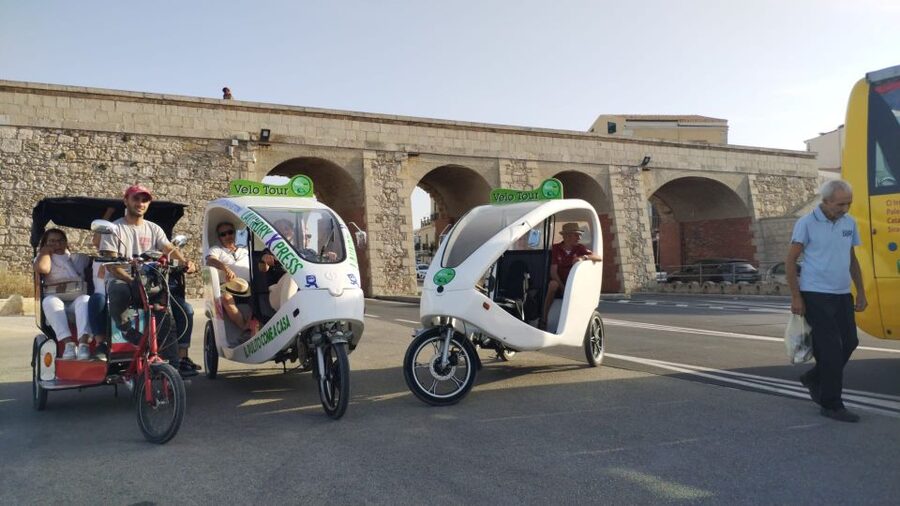 Siracuse: Guided Velobike Tour - Santa Lucia alla Badia and the church stop