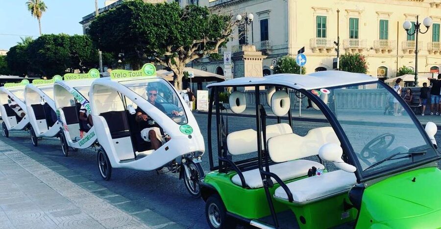 Siracuse: Guided Velobike Tour - Pickup in Ortigia and the shape of the route
