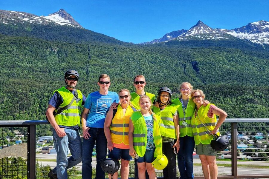 Skagway: City Highlights E-bike Tour with Gold Panning - A short walk to 60-foot Lower Reid Falls