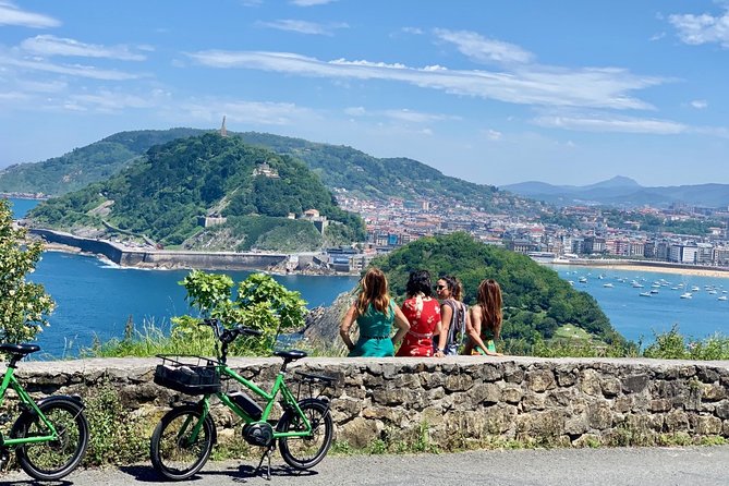 Small-Group Electric Bike Tour in San Sebastián - La Concha begins the coastal ride