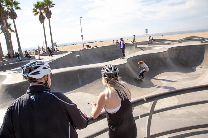 Small-Group Electric Bike Tour of Santa Monica and Venice - Muscle Beach, the skatepark, and Venice’s public theater