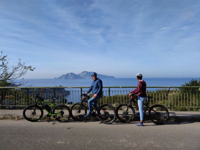 Sorrento Coast Sightseeing E-Bike Tour - Leaving Sorrento by e-bike