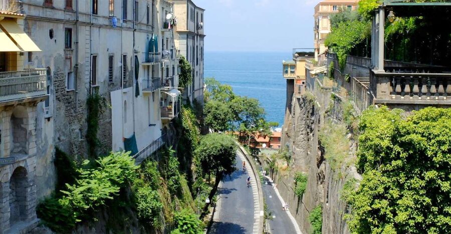 Sorrento Coast Sightseeing E-Bike Tour - The road toward Massa Lubrense