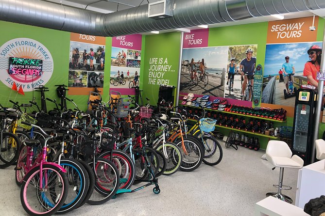 South Beach Bicycle Rental - A first ride through South Beach