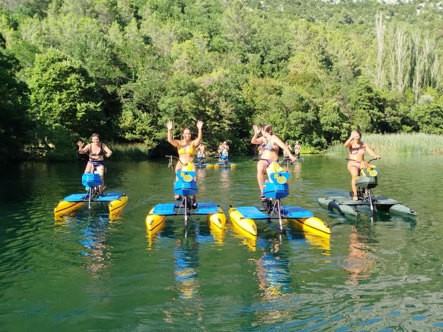 Split/Omiš: Cetina River Water Bike Safari - A Bicycle Ride on the Cetina River