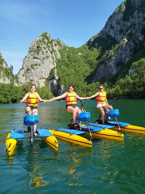 Split/Omiš: Cetina River Water Bike Safari - What the 4 km Outbound Ride Feels Like